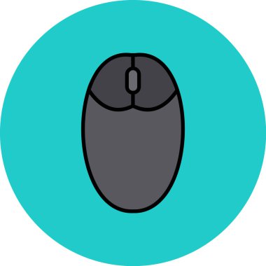 Bir fare simgesinin vektör çizimi