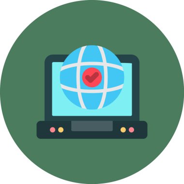 internet web vektör simgesi