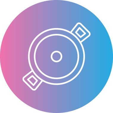 Müzik simgesinin vektör illüstrasyonu