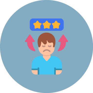 vektör düz müşteri servis simgesi