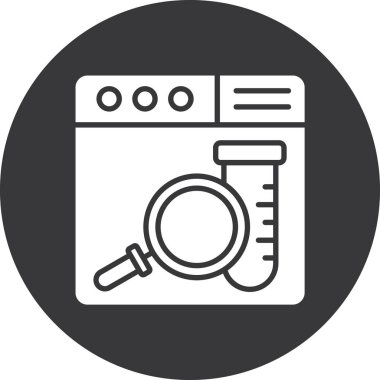 seo modern simgesinin vektör illüstrasyonu