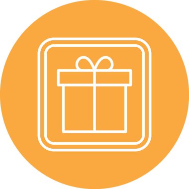 Burada. Web simgesi basit illüstrasyon