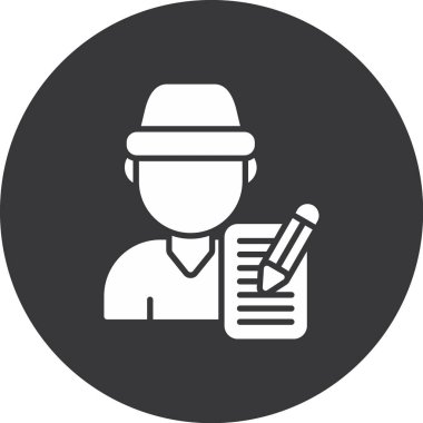 vector illustration of seo modern icon, vector