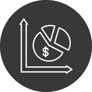 Seo simgesinin vektör illüstrasyonu