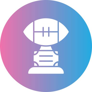 Ragbi. Web simgesi basit illüstrasyon