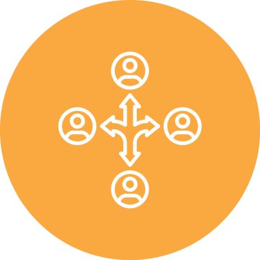 Sosyal medya. Basit tasarım