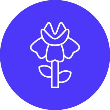 çiçek web vektör illüstrasyonu