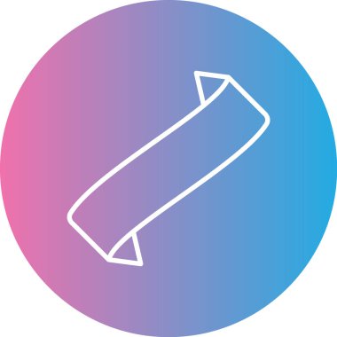 Modern b 'nin vektör illüstrasyonu kalem simgesinden yoksun