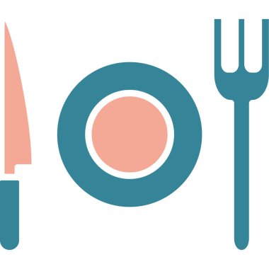 Gıda simgesinin vektör illüstrasyonu