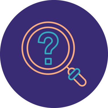 Büyüteçle soru işaretleri