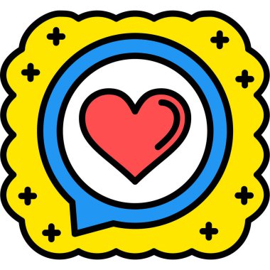 aşk kalp günü simgesi