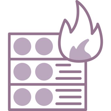 Web sayfası simgesi. Taslak çizimi. Beyaz üzerine izole edilmiş vektör illüstrasyonu