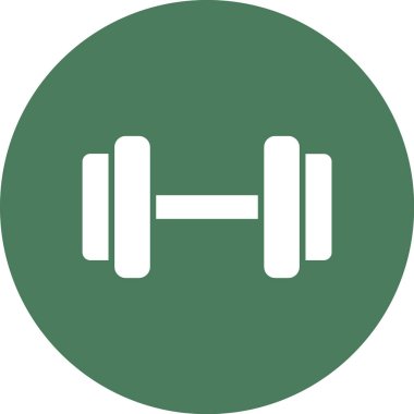 Dumbbell, her Kullanım İçin Basit Vektör Simgesi