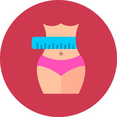 Bir kadının vektör illüstrasyonu