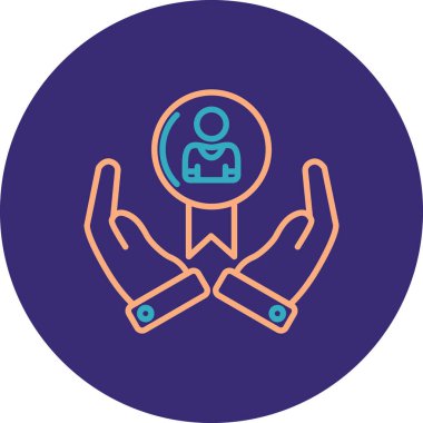 Vektör illüstrasyonu, simge ögesi arkaplanı