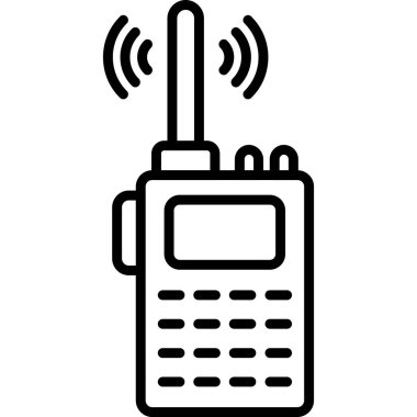 anten radyo simgesi, özet biçimi