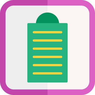 Benzersiz kitap vektörü simgesi