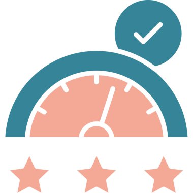 Modern bir simgenin vektör illüstrasyonu