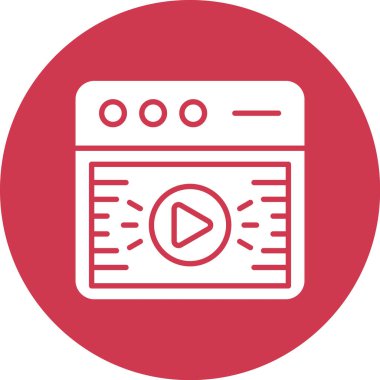 seo modern simgesinin vektör illüstrasyonu