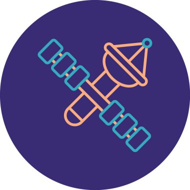 Bir simgenin vektör illüstrasyonu