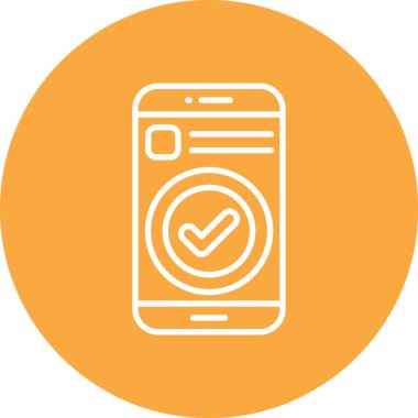 mobil simge vektör illüstrasyonu