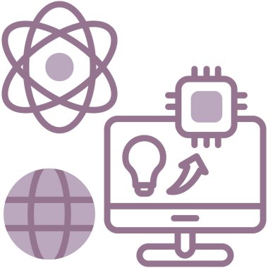 seo modern simgesinin vektör illüstrasyonu