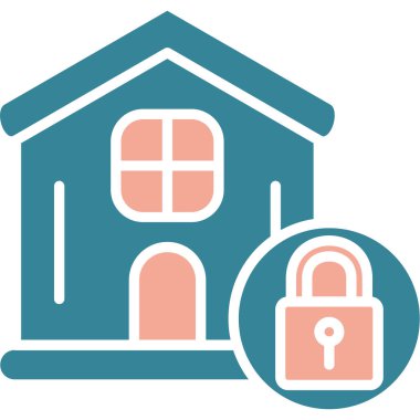 Ev. Web simgesi basit tasarım