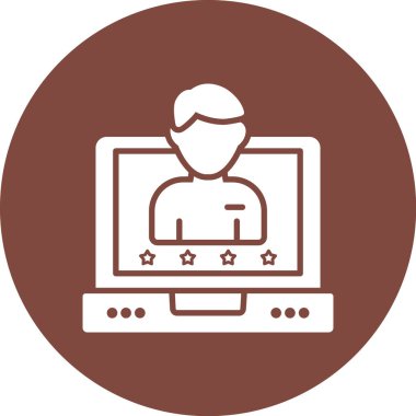 seo modern simgesinin vektör illüstrasyonu