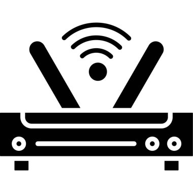 wifi simgesi vektör illüstrasyonu