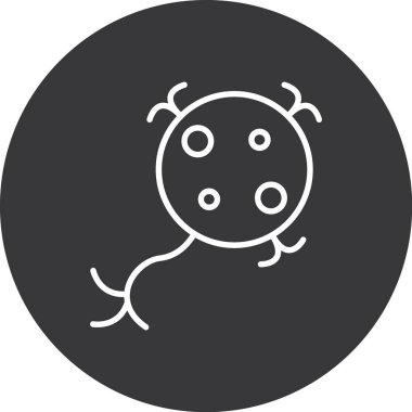 Sevimli küçük bebek, basit vektör çizimi