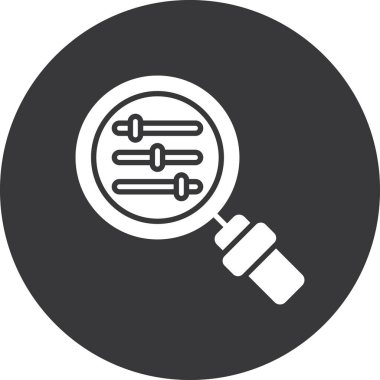 Modern simgenin vektör illüstrasyonu