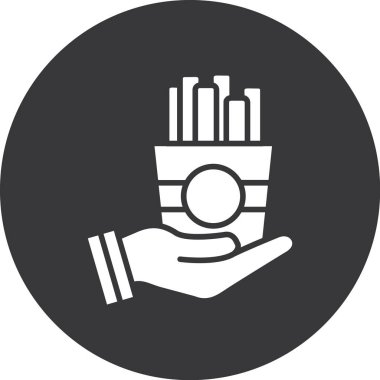 Bozuk para. Web simgesi basit illüstrasyon