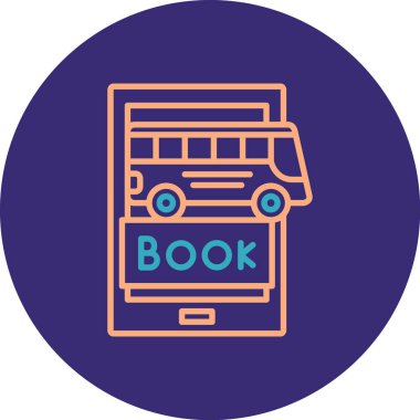 kitap simgesi vektör illüstrasyonu