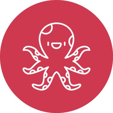 Yengeç simgesi. Yengeç vektör simgesi web için basit örnek