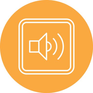 Vektör müzik simgesi illüstrasyonu