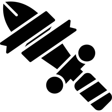 Roket fırlatıldı. Basit resimleme