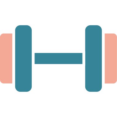 egzersiz ikonu vektör illüstrasyonu