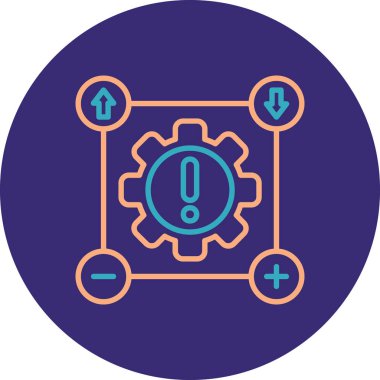 seo modern simgesinin vektör illüstrasyonu