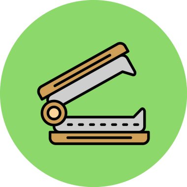 Testere simgesinin vektör illüstrasyonu