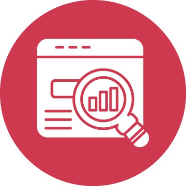 seo modern simgesinin vektör illüstrasyonu