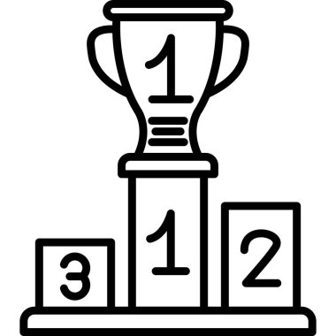 kupa vektör simgesi