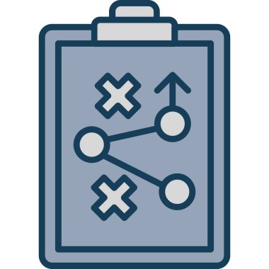 Strateji, Her Kullanım İçin Basit Vektör Simgesi