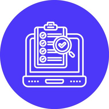 Belge simgesinin vektör illüstrasyonu