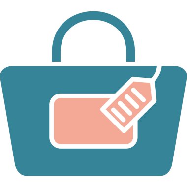 Alışveriş çantası. Basit tasarım