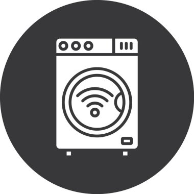 Benzersiz Radyo Vektör Satırı Simgesi