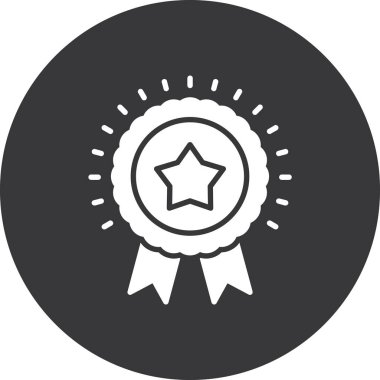 ödül madalya kutsal kişilerin resmi, vektör çizim