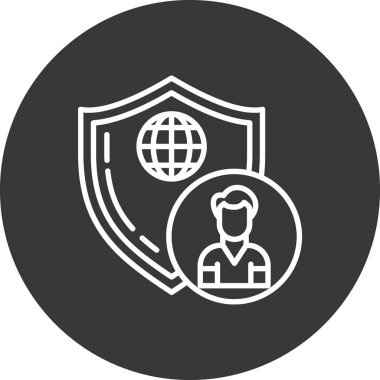 seo modern simgesinin vektör illüstrasyonu