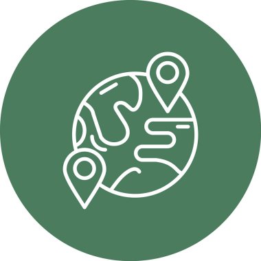 seo modern simgesinin vektör illüstrasyonu