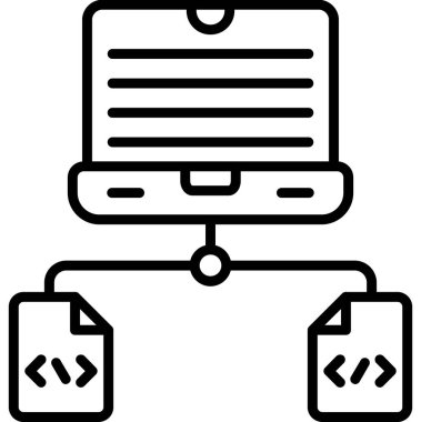 Dosya. Web simgesi basit tasarım