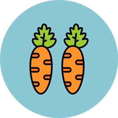 Gıda simgesinin vektör illüstrasyonu